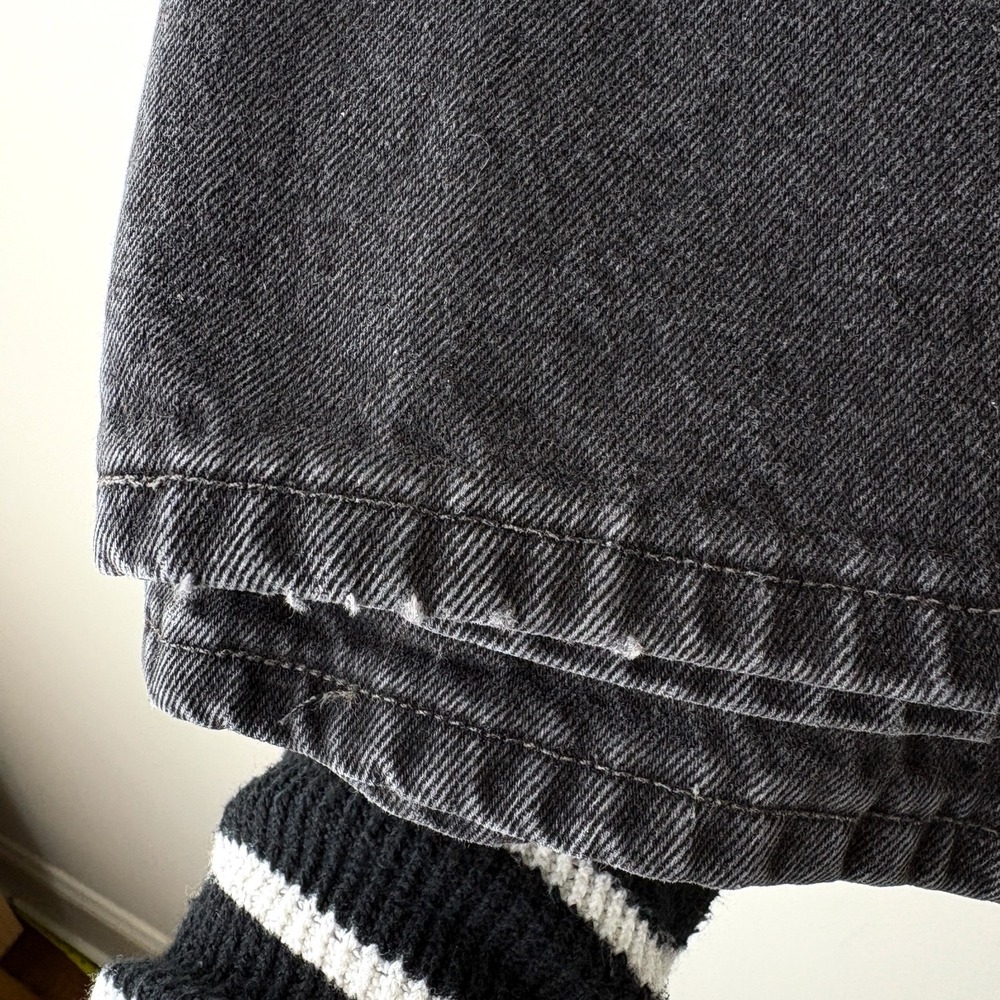 Vintage Levi's 550 Mens 36x32 Black Y2K Skater Baggy 100% Cotton Made in Canada - Picture 10 of 13
